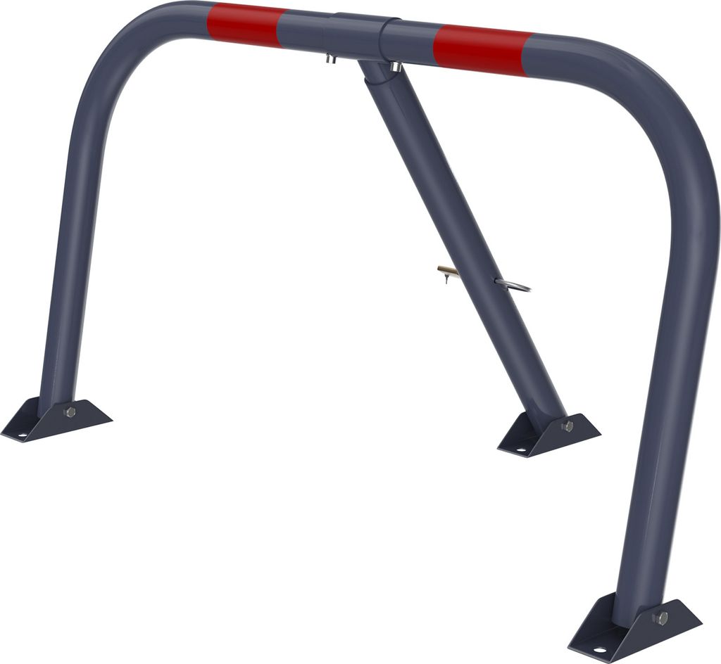 XMTECH Barrière de parking pliable, arceau de parking avec Image du produit 