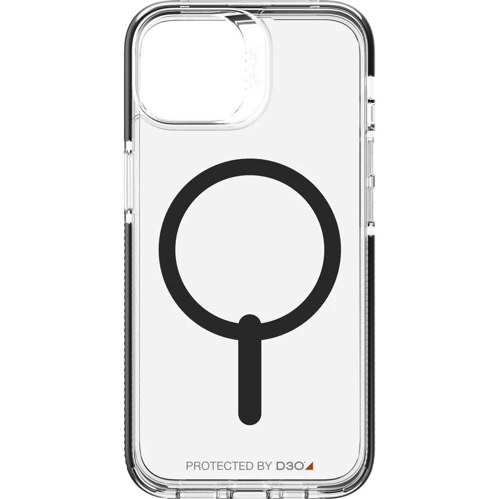 Zagg Gear4 Santa Cruz Snap pour iPhone 14 - Coque Renforcée MagSafe Noire
