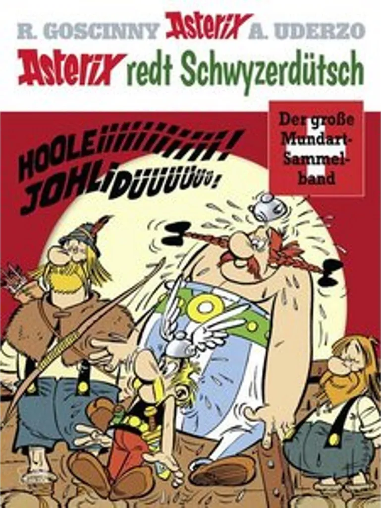 Bande Dessinée Astérix redt Schwyzerdütsch : Album Langue Régionale