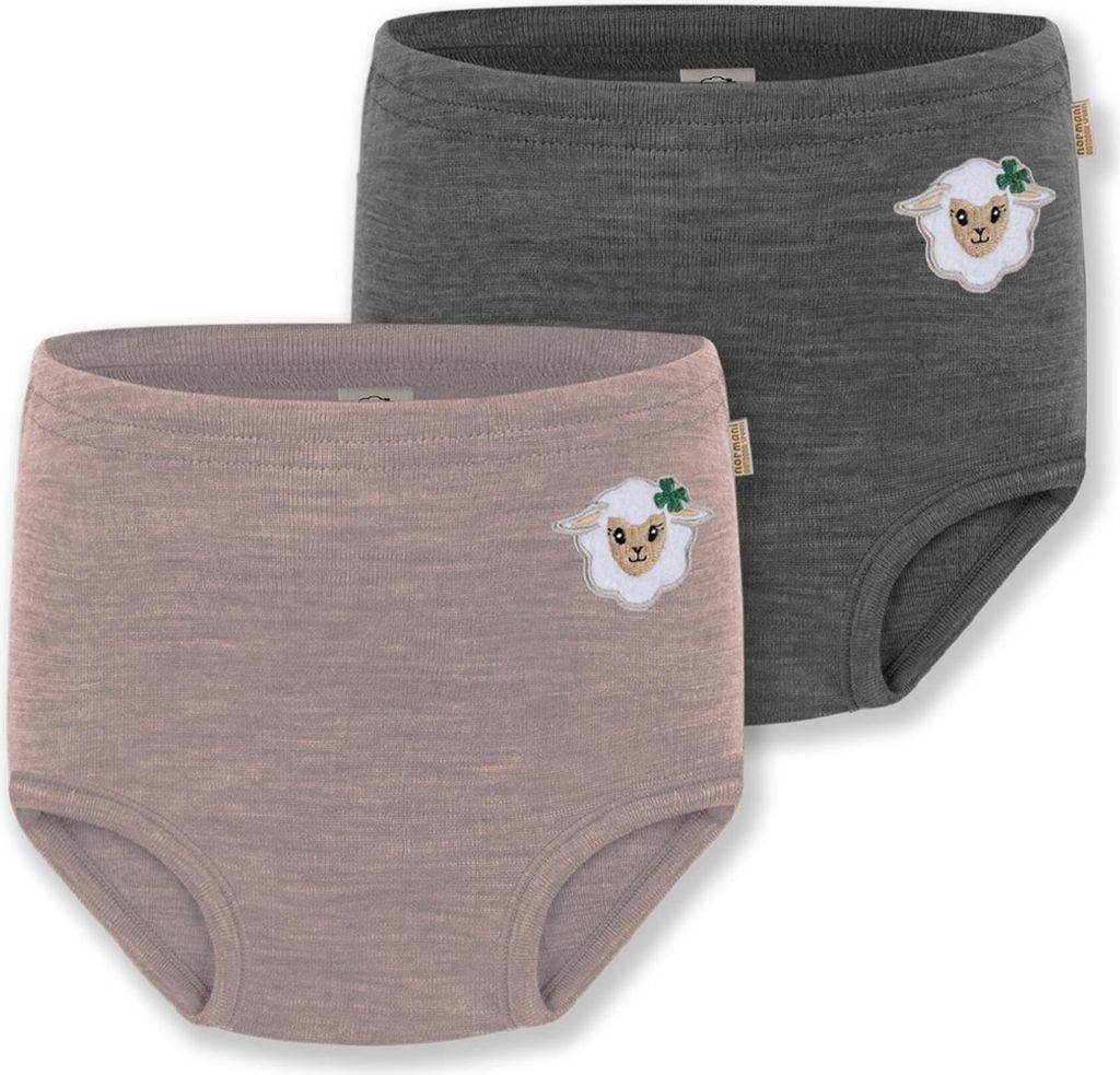 normani 2er Pack Baby Merino Windelhose Produktbild 