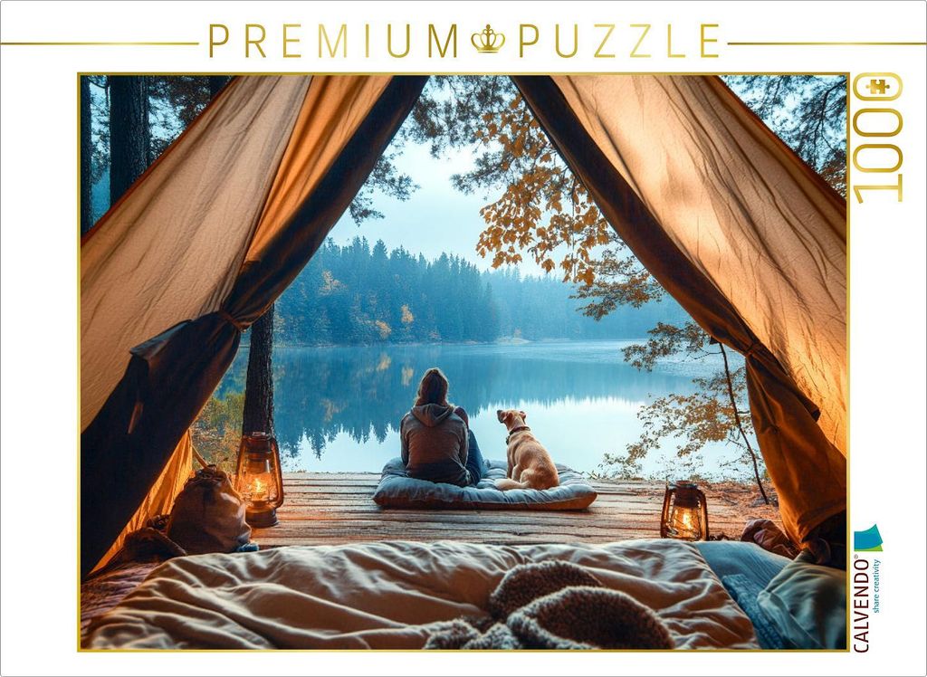 CALVENDO Puzzle Ein Ort der verzaubert | 1000 Teile Lege-Größe 64x48cm Foto-Puzzle für glückliche Stunden