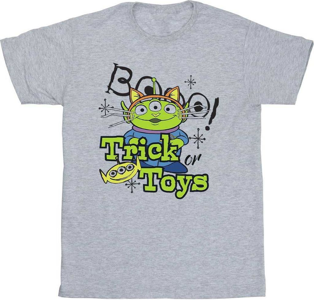 Toy Story - "Trick Or Toys" T-Shirt für Herren - Halloween BI53010 (S) (Grau)
