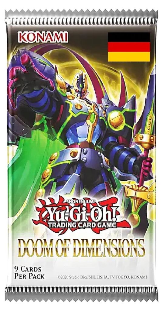 Yu-Gi-Oh! Doom of Dimensions Booster Deutsch Zdjęcie produktu 