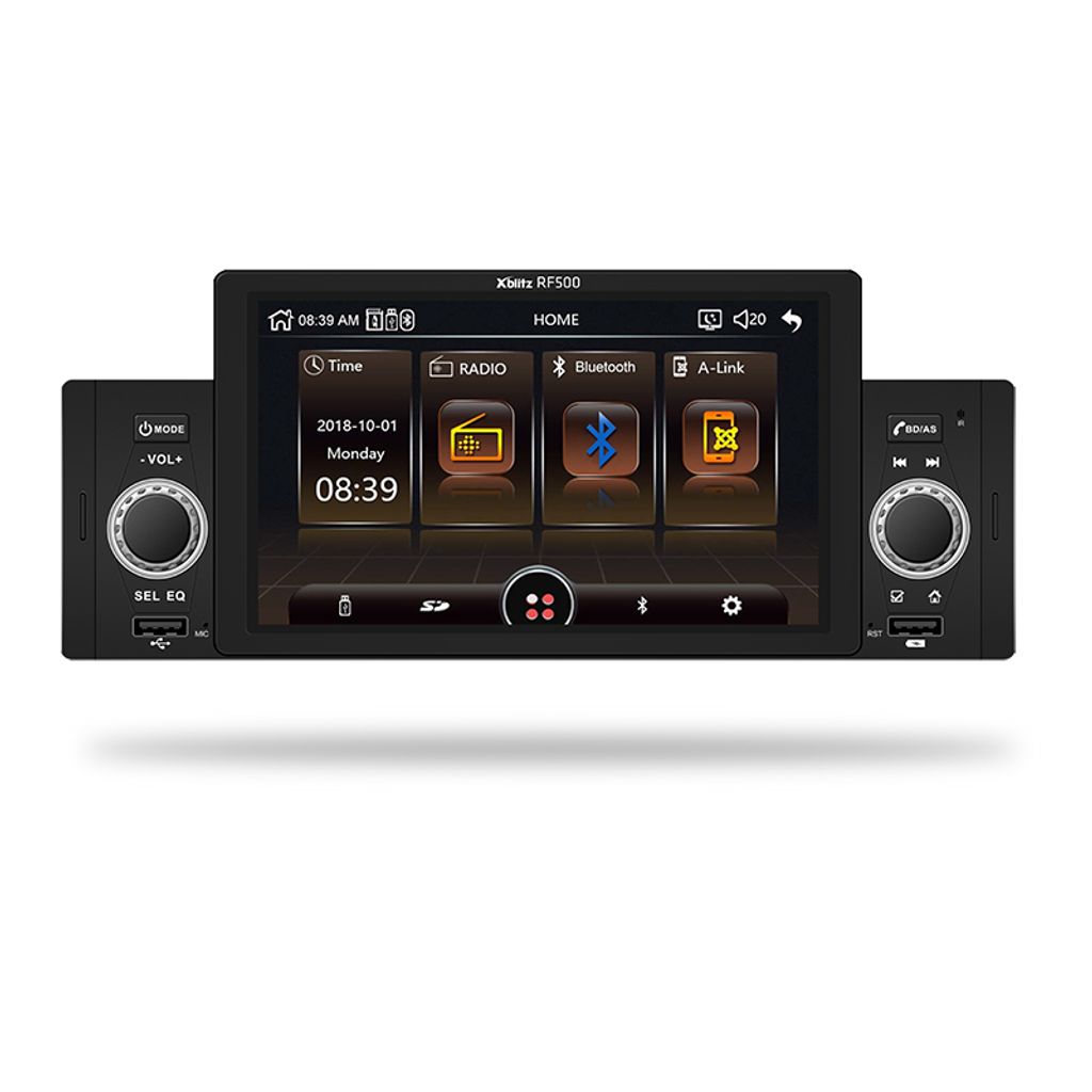 XBLITZ RF500 CAM Autoradio mit Touch Display