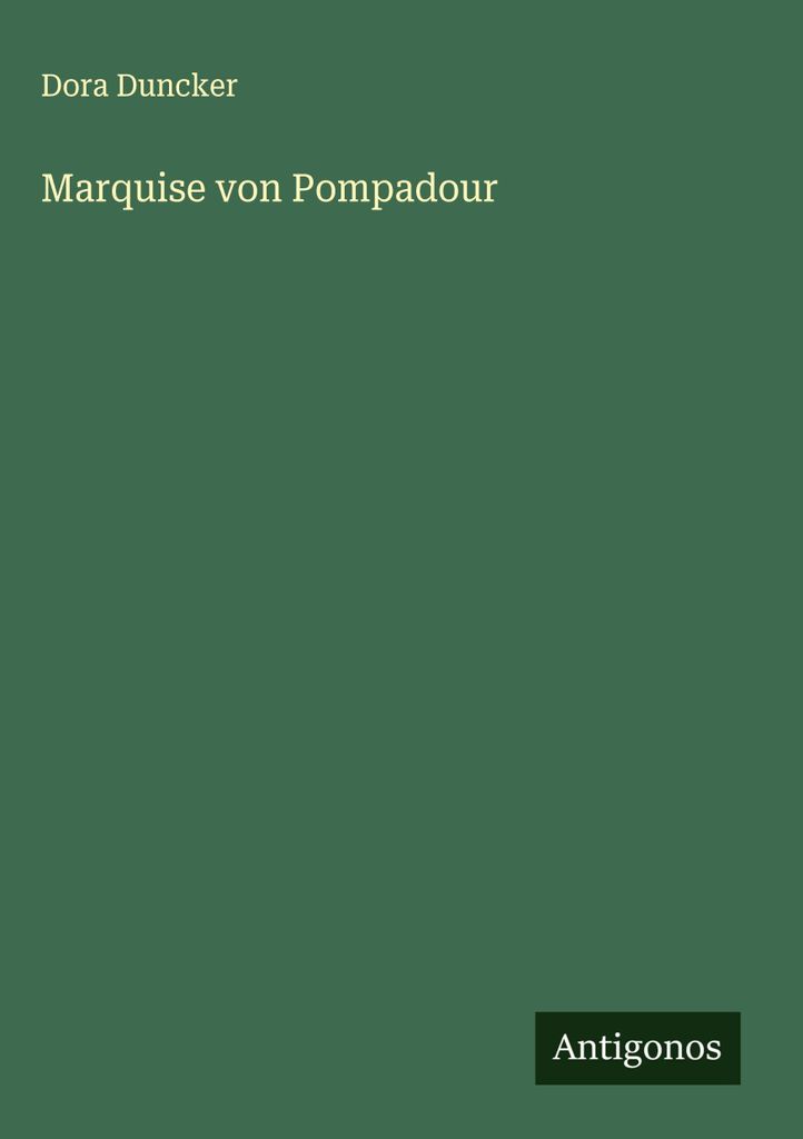Marquise von Pompadour