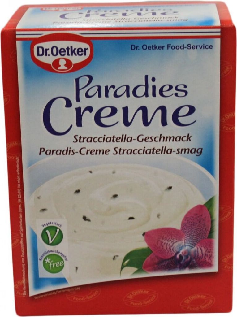 Dr.Oetker Paradiescreme Stracciatella Produktbild 