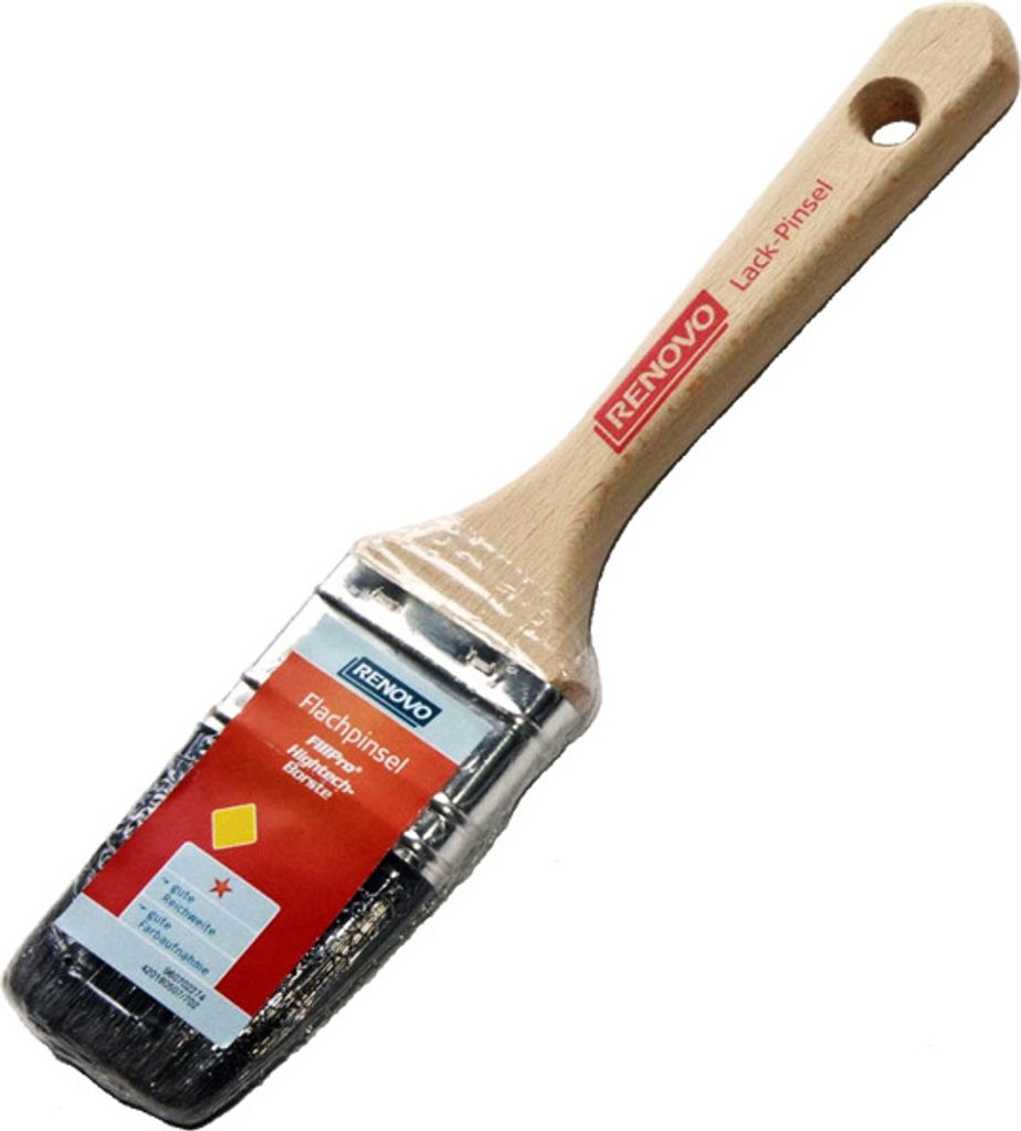 40mm Renovo Lack-Flachpinsel, Fillpro, Holzgriff