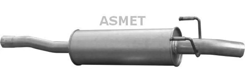 Silencieux arrière pour Mercedes Sprinter ASMET 2054 entretien châssis