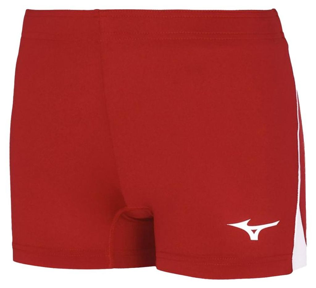 Mizuno - "High-Kyu" Shorts für Damen - Volleyball PP2560 (L) (Rot)