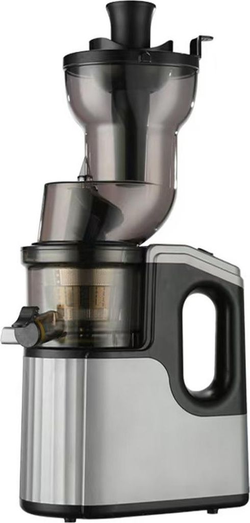 Slow Juicer 150W Kaltpress-Entsafter, 130mm große Einfüllöffnung, 1L Saftbehälter, Ganzes Obst & Gemüse, Hochsaftausbeute 98%, Leicht zu Säubern