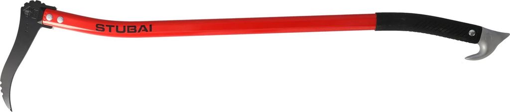 STUBAI Handsappie | ergonomisch geschweifter Alustiel | 900 mm | Astschlepper | Handsappel zum Aufnehmen, Bewegen und Transportieren von Holzstück...