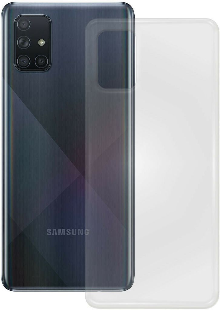PEDEA Soft TPU Case für Samsung Galaxy A71, transparent