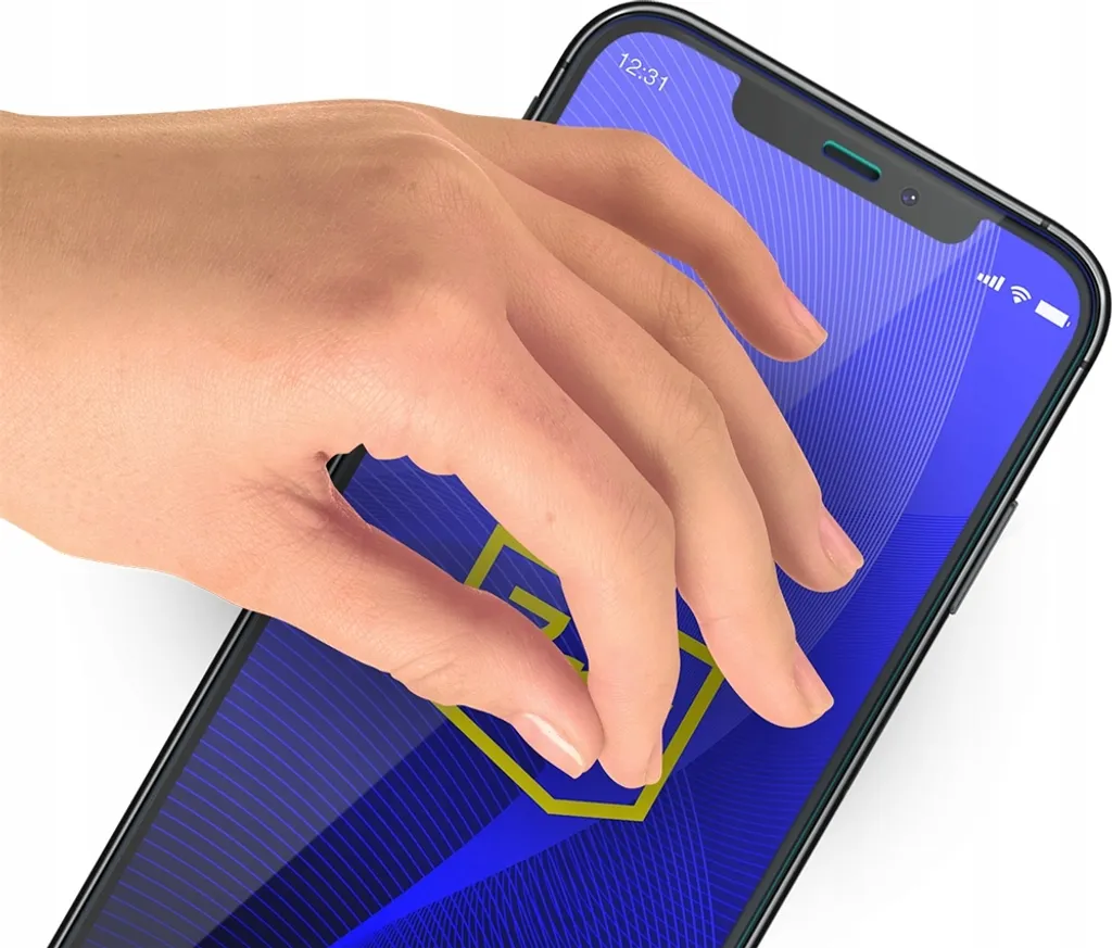 3mk FlexibleGlass iPhone 15 Pro Max - Pellicola Vetro Ibrida 7H - 12