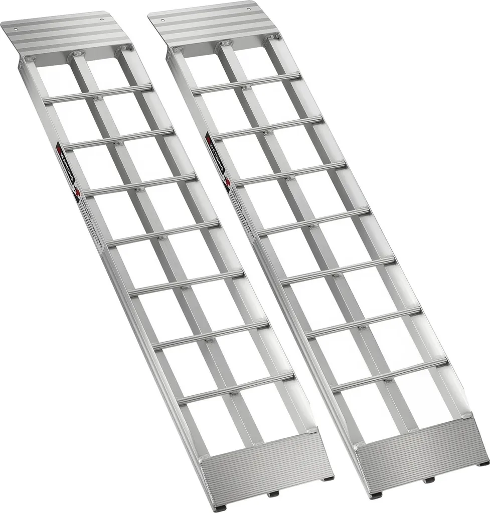 Rampes pour charger tondeuse et quad sur remorque, plastique 4000 lbs