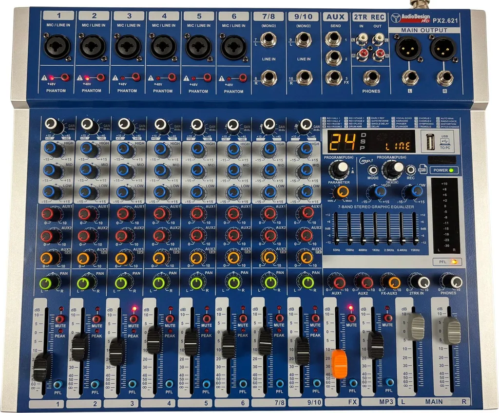 Enceintes voiture AudioDesign PX2.621 coaxiales 16,5cm haute fidélité