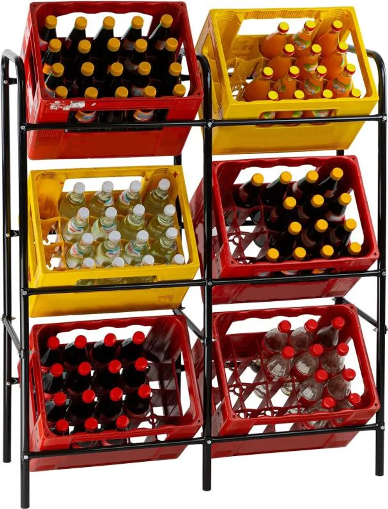 Support de casiers à bouteilles pour optimiser le rangement du garage - 5