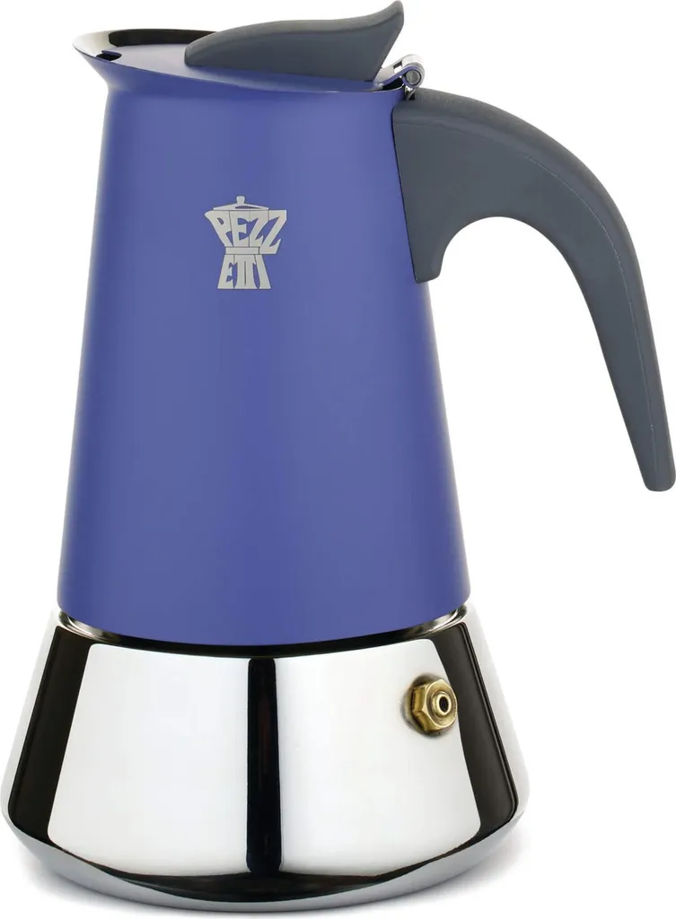 Cafetière induction Pezzetti Solidexpress STEEL06CP09X acier poli 6 t.