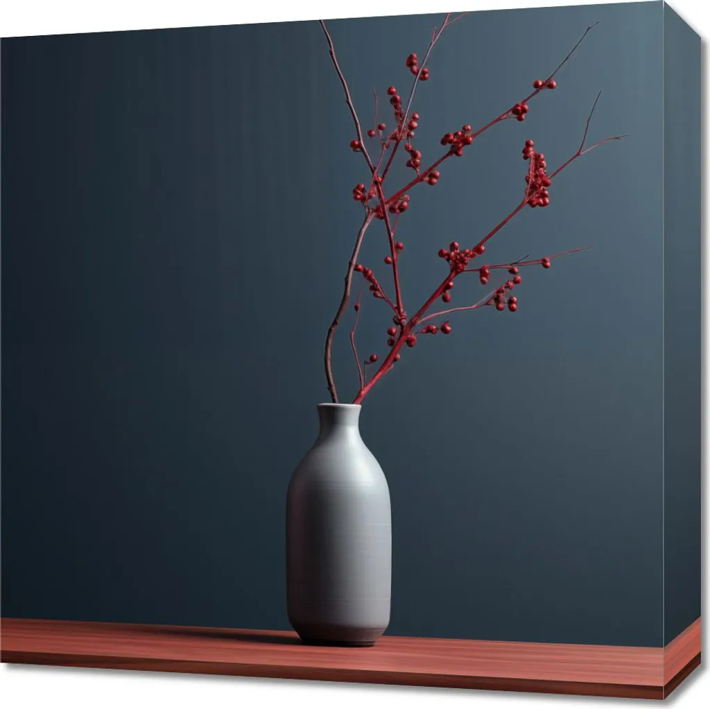 Quadro 50x50 Minimalismo nella Natura - Stampa su Tela Canvas Moderna