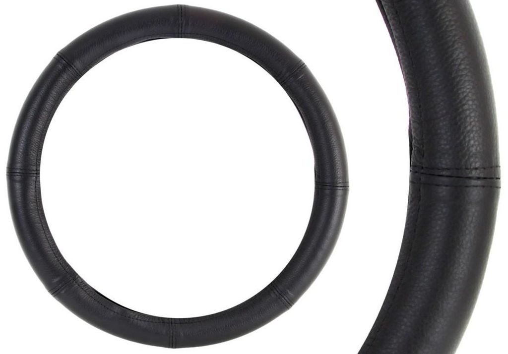Coprivolante in pelle per auto taglia M 37-39 cm AMIO-01765 Immagine del prodotto 