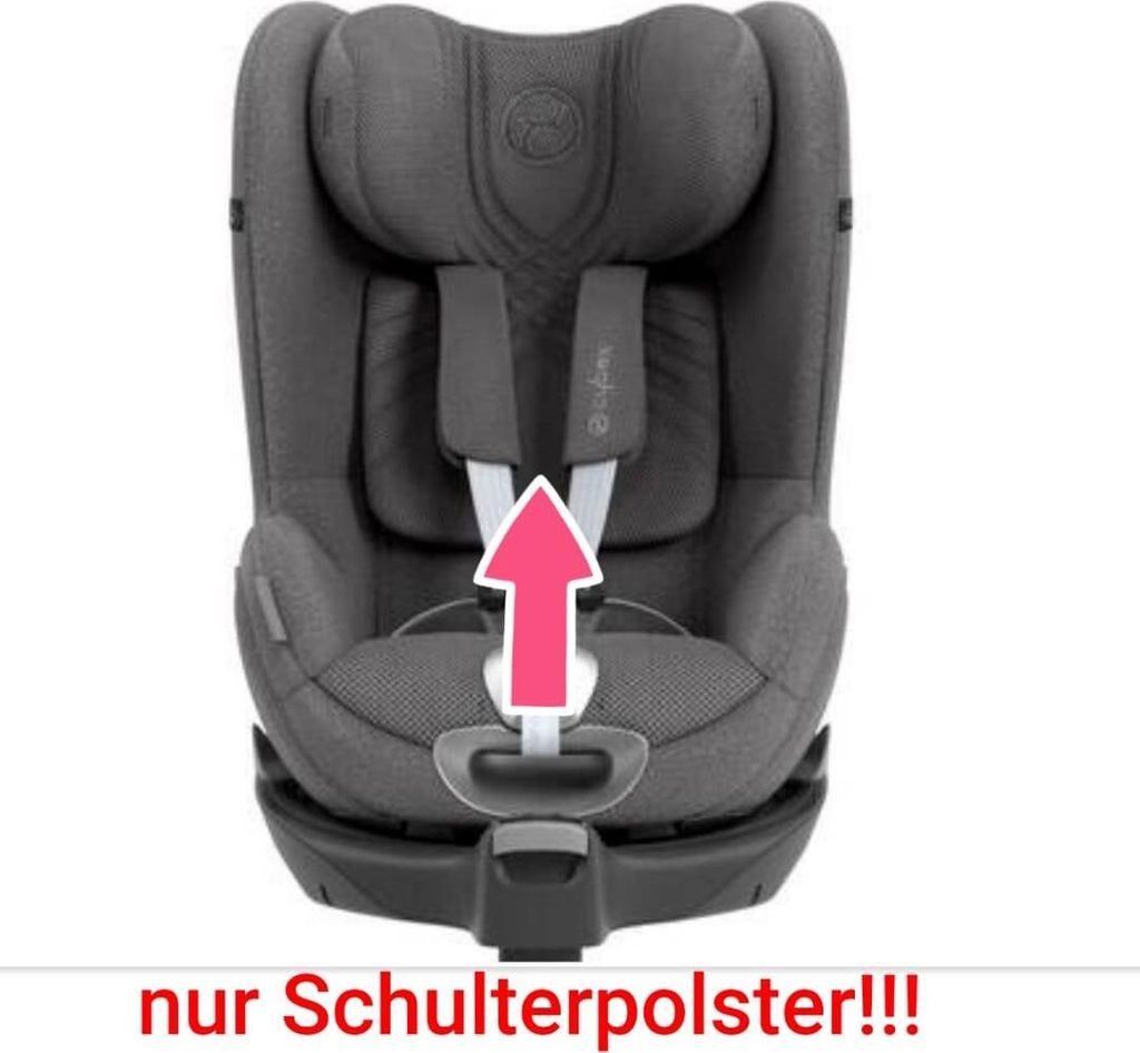 Cybex Sirona Ti/Si Schulterpolster Plus mirage grey