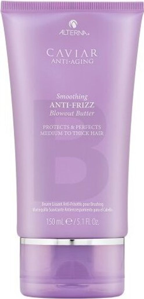 Alterna Caviar Smoothing Anti-Frizz Blowout Butter glättende Creme gegen gekräuseltes Haar 150 ml