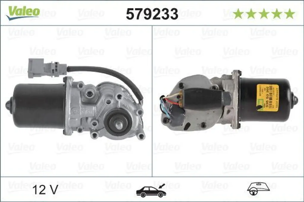 Moteur essuie-glace silencieux pour Laguna - Solution panne 7701046038