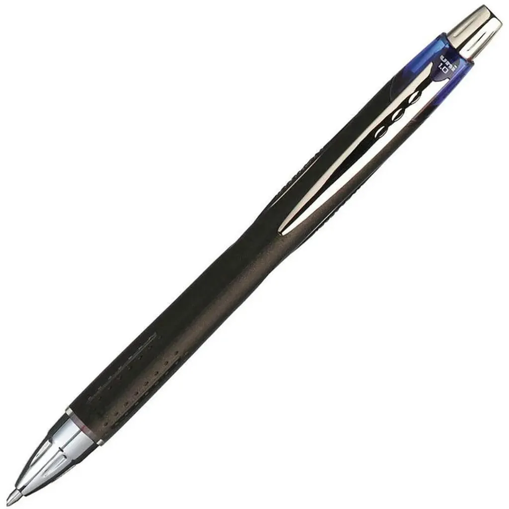 Stylo bleu uni-ball JETSTREAM 0,5 mm idéal pour prise de notes nette