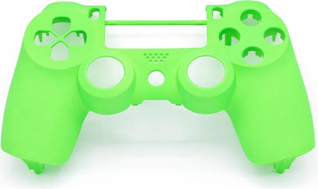 PS4 Controller Faceplate Soft Touch Oberschale Neon Grün V2 JDM-040/050/055