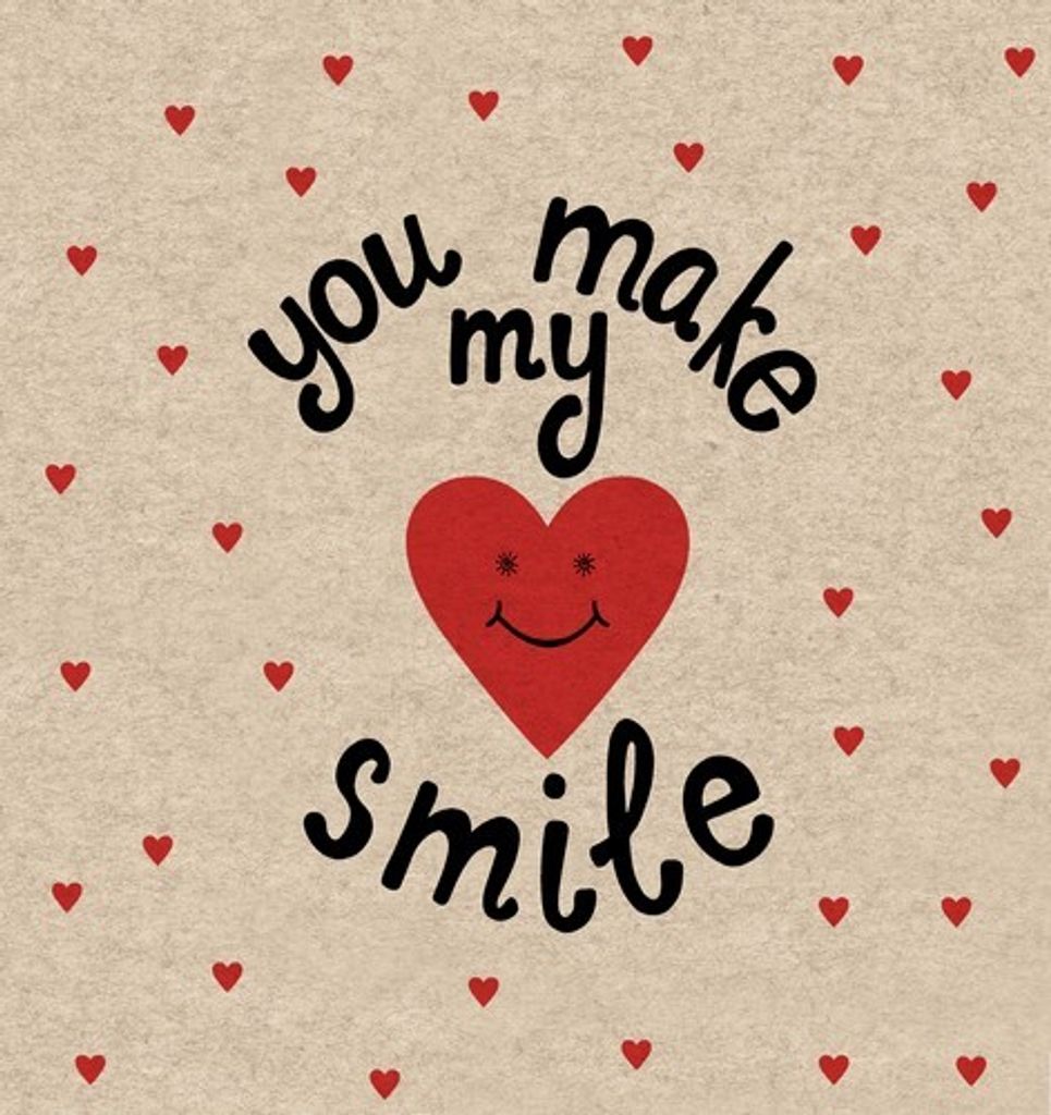 20 Servietten nachhaltig Me Smile - Zum Lächeln 33x33cm