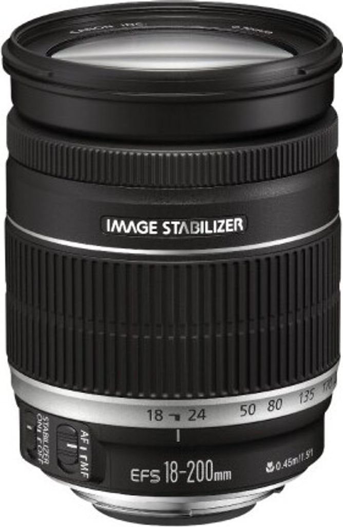 Canon Objektiv EF-S 18-200mm f3.5-5.6 IS Produktbild 