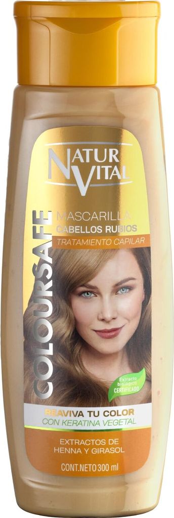 Naturaleza y Vida 8414002076529, 300 ml, Unisex, Blond, Blond, Farbkorrektur, Farbschutz, Feuchtigkeitsspendend, Nährend, Schutz, Glanz, Weichmach...