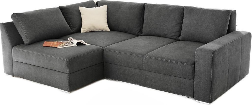 ECKSOFA-DAUERSCHLÄFER 260/181/88 cm Boxspring Federkern Produktbild 9