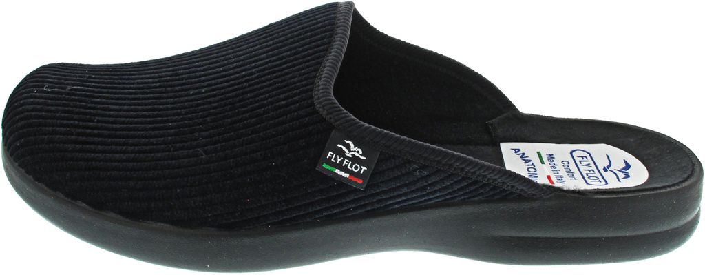 Fly Flot Herren Pantoffel Hausschuh Cord 220279, Größe:43 Produktbild 