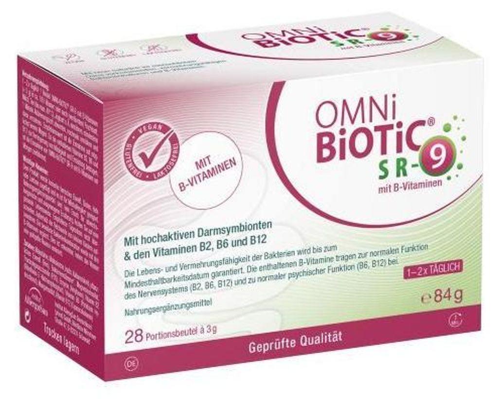 Omni Biotic Sr-9 mit B-Vitaminen Beutel a 3g 28X3 g Produktbild 