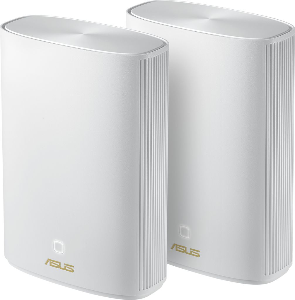 ASUS WL-Router ZenWiFi AX Hybrid (XP4) AX1800+PWL 2er biały Zdjęcie produktu 
