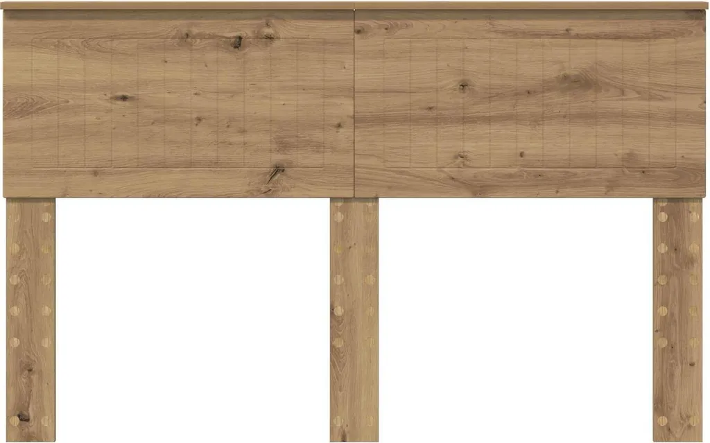 Testiera in rovere Artisan 140 cm Materiale ligneo - 4