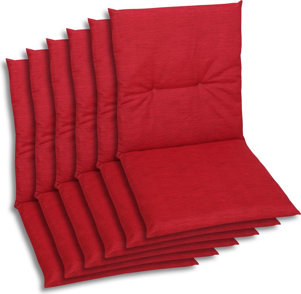 GO-DE Textil, Sesselauflage Niederlehner, 6er-Set, Farbe: Produktbild 
