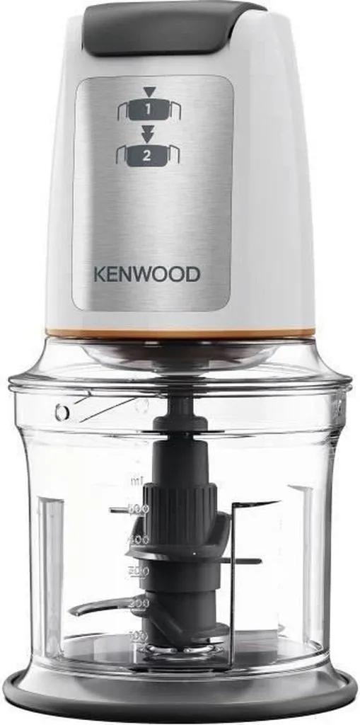 Mini Tritatutto Kenwood CHP61.100WH 500W | Sistema 4 Lame Quad Blade
