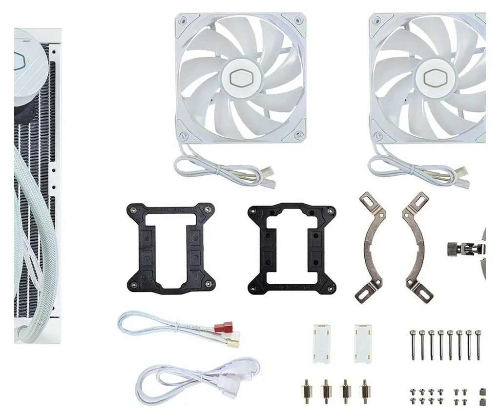 Cooler Master MasterLiquid 240L Core ARGB Blanc - Kit Watercooling AIO - 2
