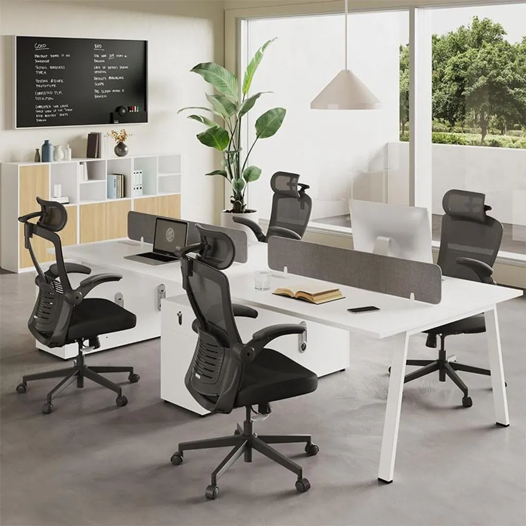 Chaise de Bureau Ergonomique OC3 PRO Noire - Appui-tête 3D Réglable - 3