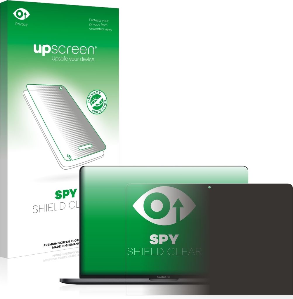 Für Apple MacBook Pro 13" 2022 Sichtschutzfolie Schutzfolie upscreen Anti-Spy Privacy Sichtschutz Blickschutz Display Schutz Folie Blaulichtfilter