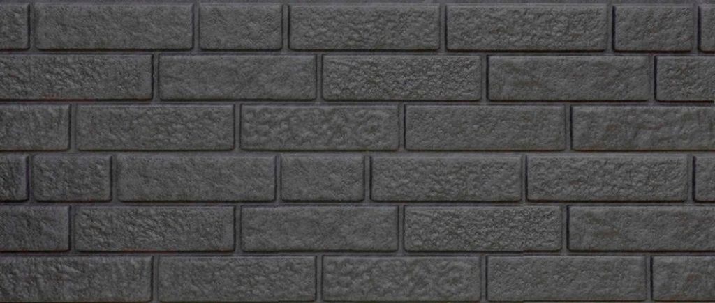 Musterstücke Kunststoffpaneele Klinkerfassade Fassadenpaneele Materialprobe Anthrazit New Vision