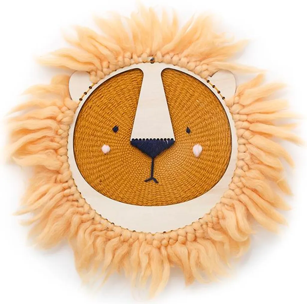 Kit Broderie Lion Sozo - Fini l'Ennui avec ce Bricolage Enfant Facile