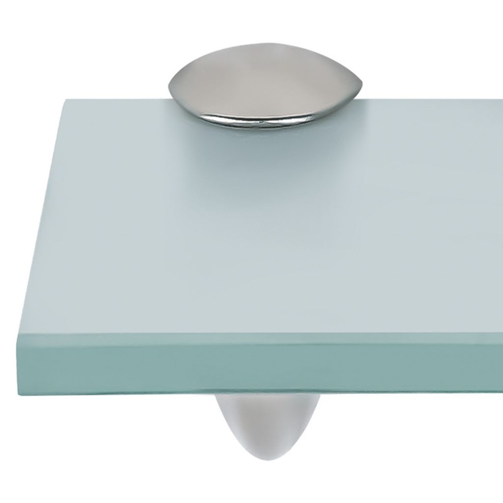 Jopassy Glasregal 20x10x0,8 cm mit Halterung Glasboden Produktbild 4