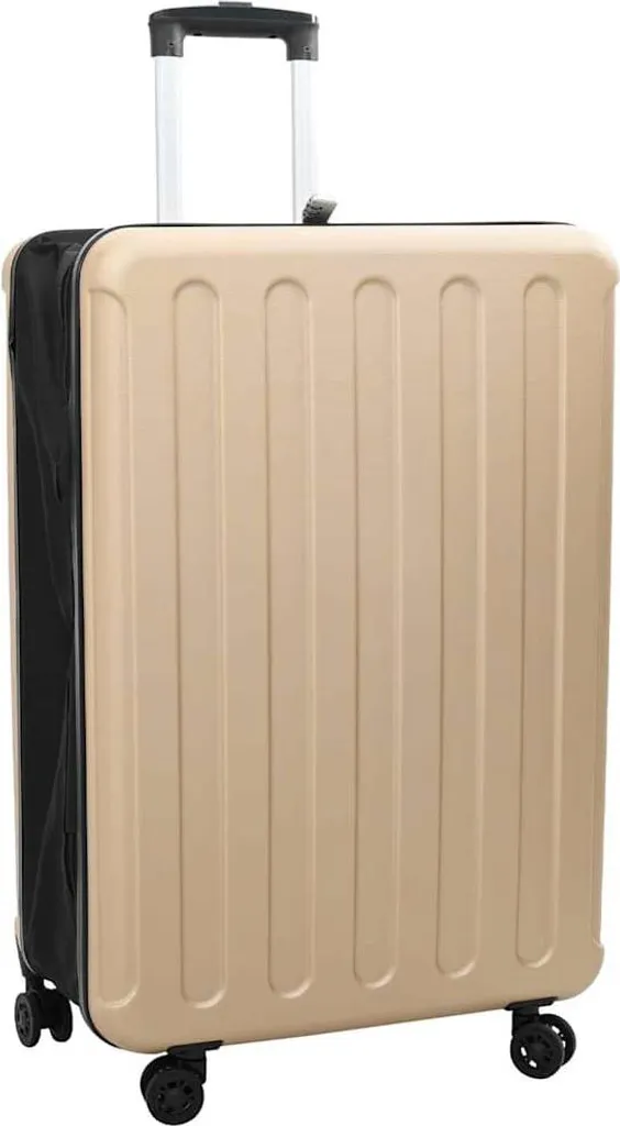 Valigia Möbel 3739938 ABS Champagne 76cm - Protezione con Serratura