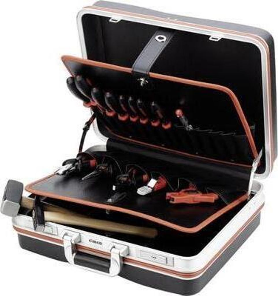 Cimco 170175 Electrical contractor Tool box (+ tools) 15-piece (L x W x H) 465 x 310 x 170 mm