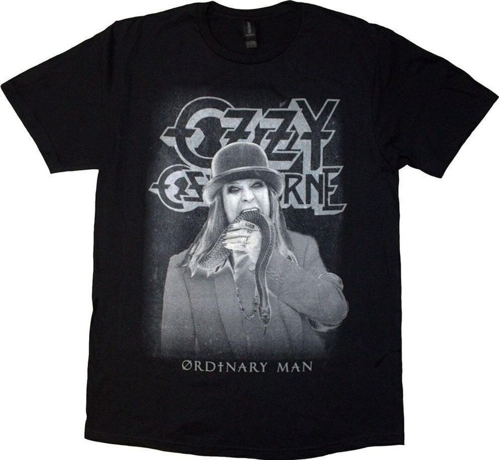 Ozzy Osbourne Ordinary Man Snake Rayograph Black M T-Shirt Produktbild 