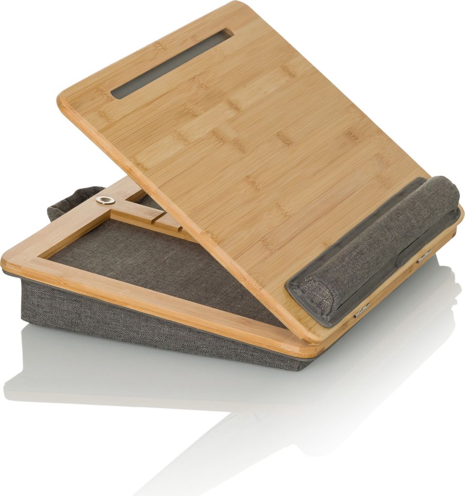 hjh OFFICE Laptopunterlage COMFILAP III Laptoptisch Bambus, Produktbild 8