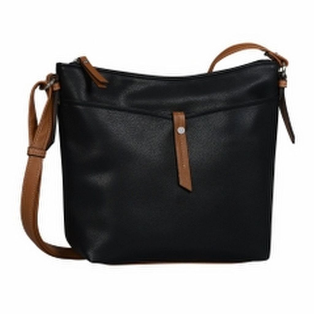Tom Tailor Novara Cross Bag Umhängetasche Schultertasche 27044, Farbe:Black