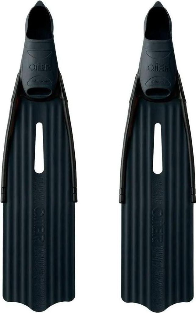 Omer Stingray Evo Speerfischen Flossen Schwarz EU 35-36 Schwarz EU 35-36